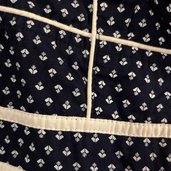 Urban Outfitters Kimchi Blue Floral Print Strapless Pocketed White Blue Dress 4 - Picture 10 of 14